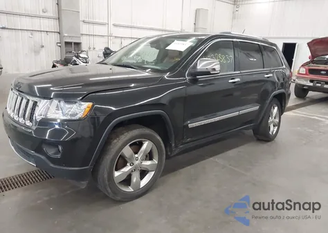 2013 Jeep Grand Cherokee Overland z USA, uszkodzony, nr VIN 1C4RJFCT8DC652155